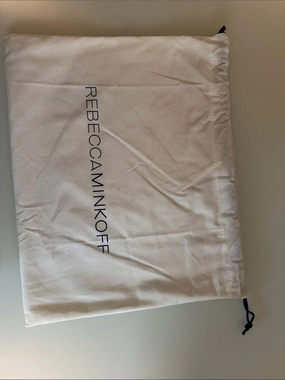 Rebecca Minkoff Gold with black Zip-Trim Envelope Clutch